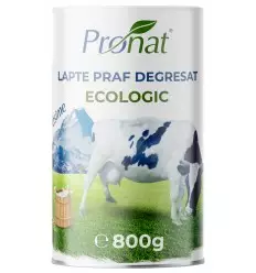 Lapte praf bio degresat, 1%...