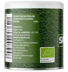 Spirulina bio pulbere, 90g... 2