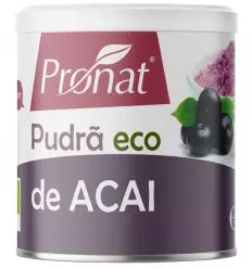 Pudra de acai bio, 90g Pronat