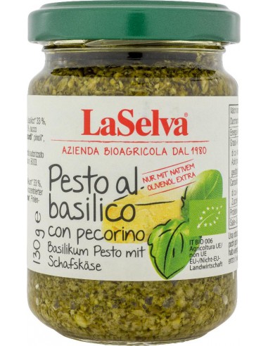 Pesto bio cu busuioc si branză de...