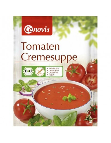Supa crema bio de rosii, 63g fara...