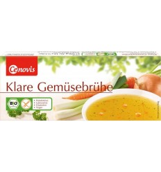 Supa clara de legume bio,...