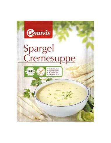 Supa crema bio de sparanghel, 60g...