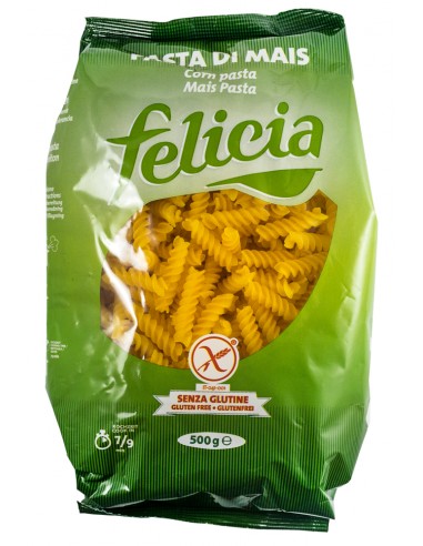 Fusilli din faina de malai, 500g Felicia