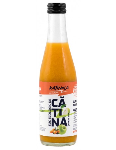 Nectar bio de catina cu mere 250ml....