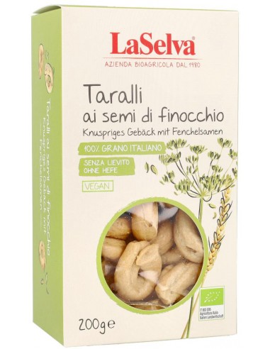 Taralli bio cu seminte de fenicul 200...