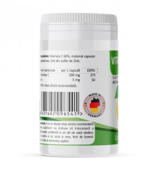 Vitamina C + Zinc 60 capsule 2