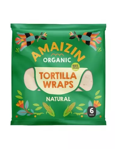 Tortilla bio din faina de grau,...