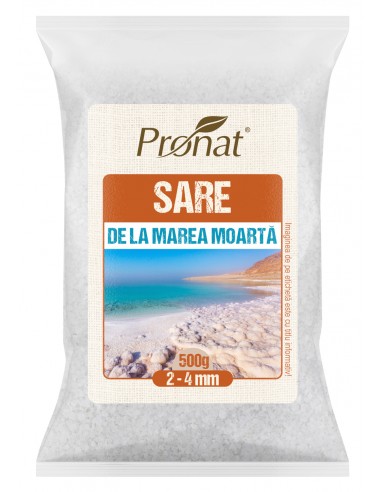 Sare de la Marea Moarta 2-4mm, 500g...