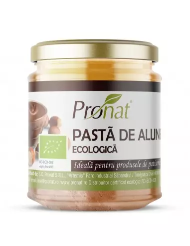 Pasta de alune bio, 170g Pronat