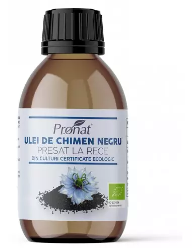 Ulei bio de chimen negru presat la...