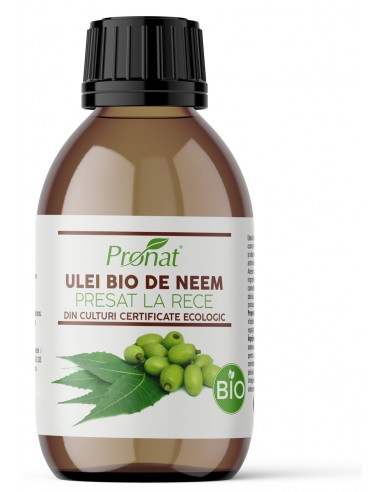 Ulei bio de neem presat la rece,...