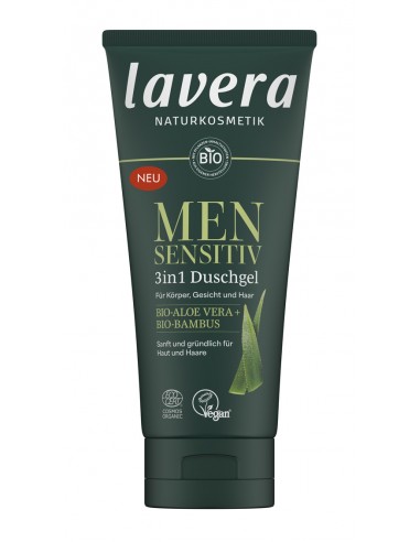 Gel de dus bio Men Sensitiv 3 în 1,...
