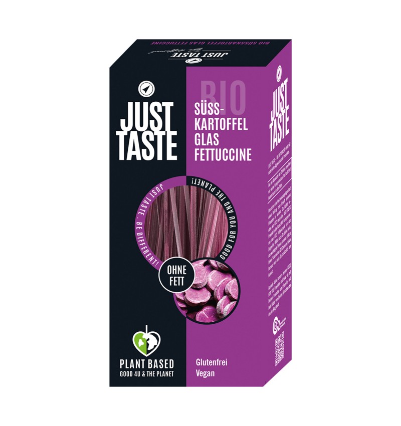 Paste bio din cartof dulce violet,  250g Just Taste