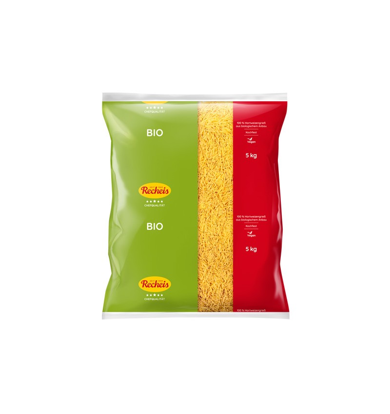 Taitei bio din grau dur 5kg Recheis