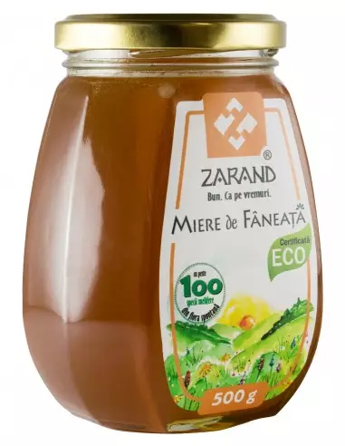 Miere bio de faneata 500g Zarand