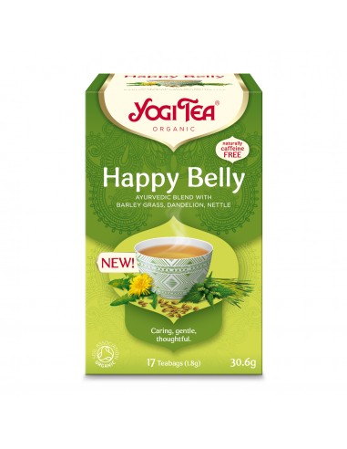Ceai bio Happy Belly, 17 pliculete a...