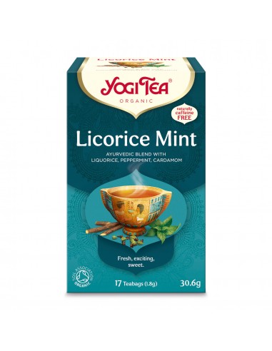 Ceai bio Lemn Dulce si menta, 17...