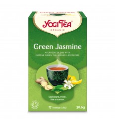 Ceai bio Verde cu iasomie, 17 pliculete 30.6g Yogi Tea