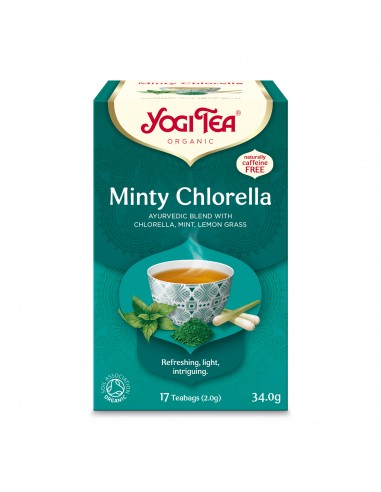 Ceai bio Menta si Chlorella, 17...