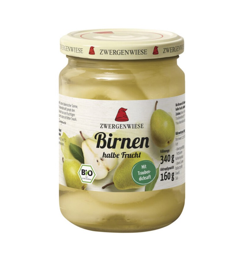 Compot bio de pere, 340 g Zwergenwiese