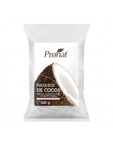 Fulgi bio de cocos, 150g Pronat