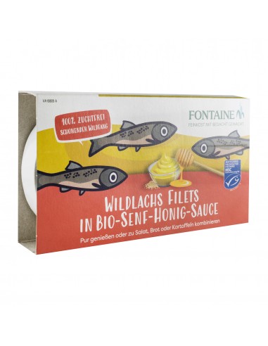 File de somon salbatic in sos bio cu...