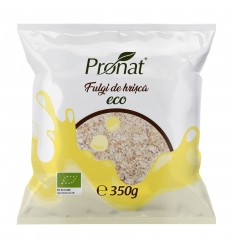 Fulgi de hrisca bio, 350g Pronat