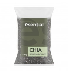 Seminte de chia, 100g Esential
