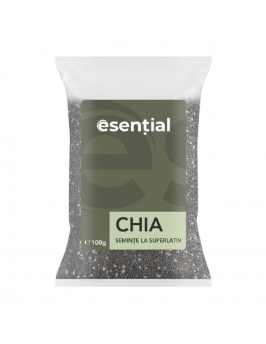 Seminte de chia, 100g Esential