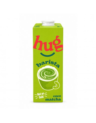 Barista de cocos și soia cu matcha,...