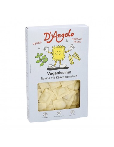Ravioli bio cu branza fondanta...