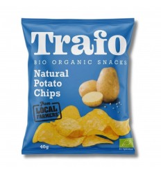 Chipsuri bio natur, 40g Trafo