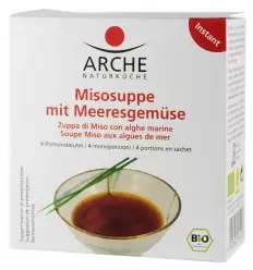 Arche Naturküche – Supa Miso BIO cu legume de mare, 60g