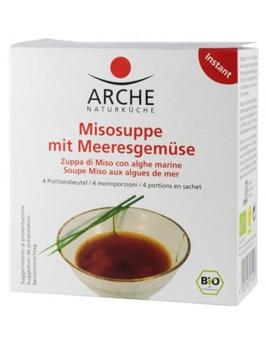 Arche Naturküche – Supa Miso BIO cu legume de mare, 60g