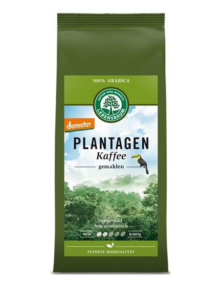 Lebensbaum - Cafea macinata de plantatie - 100 % Arabica, BIO, 250g