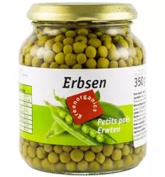 Green Organics – Mazăre Bio, 350g/215g