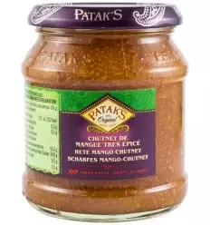 PATAK'S – Chutney- sos de mango picant, 340 g