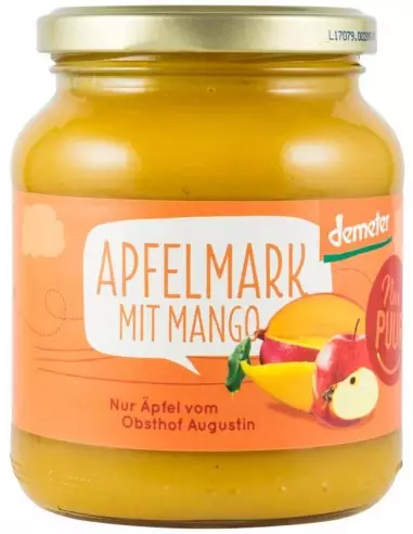 Nur Puur - Sos bio de mere cu mango, 360g 