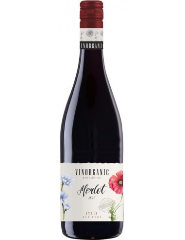 Vinorganic – Vin rosu bio Merlot 13,5% vol, 75 cl