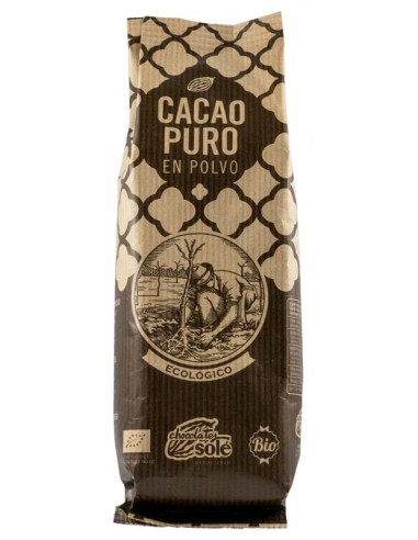 Chocolates Sole – Pudra bio de cacao pura, 150 g 