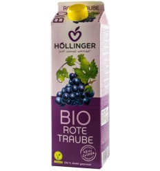 Hollinger - Suc bio de struguri rosii, 1L