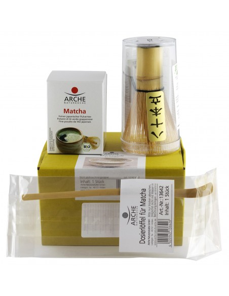Pachet cadou ceai si ustensile Matcha - original japonez