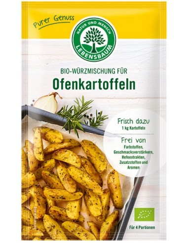 Lebensbaum – amestec BIO de condimente pentru cartofi wedges, 15g