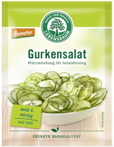 Lebensbaum – amestec BIO de condimente pentru salata de castraveti, 3x5g