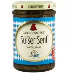 Zwergenwiese – Mustar BIO dulce cu seminte de mustar, 160ml   