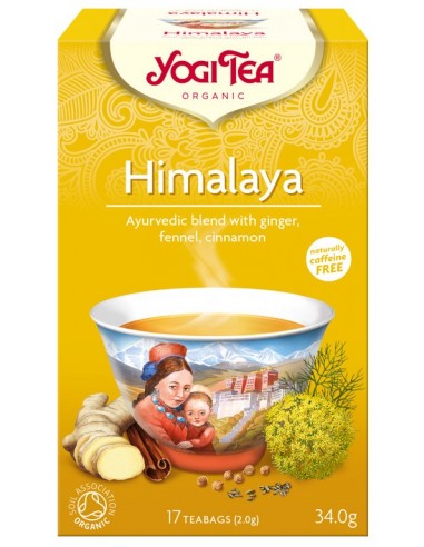 Ceai Bio HIMALAYA Yogi Tea, 17 pliculetex2 g, 34 g