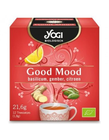 Yogi Tea – Ceai ecologic Good Mood, 21.6 g