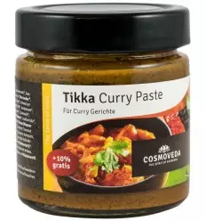 Cosmoveda – Pasta de curry BIO Tikka, 175g  
