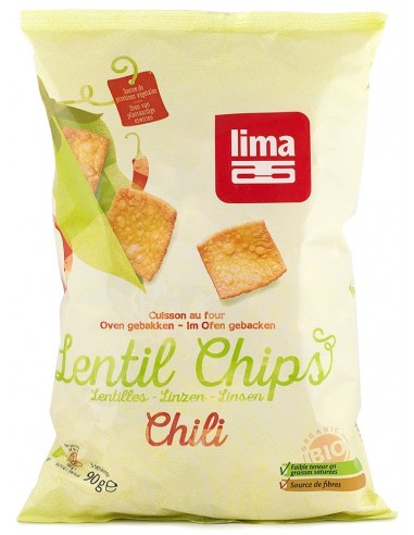 Lima - Chipsuri din linte cu chilli, 90g